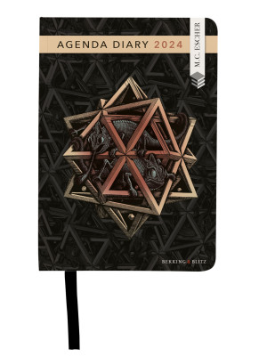 M.C. Escher mini agenda 2024