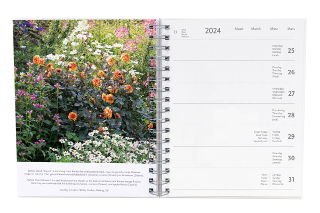Tuinen - Gardens, Modeste Herwig weekagenda 2024
