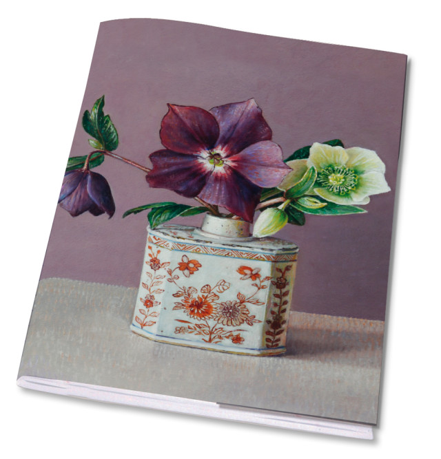 Schrift A5: Kangxi met helleborus, Ingrid Smuling