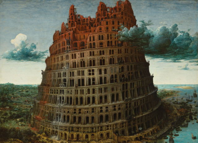 Puzzel (1.000 stukjes): De toren van Babel, Pieter Bruegel de Oude, Museum Boijmans Van Beuningen