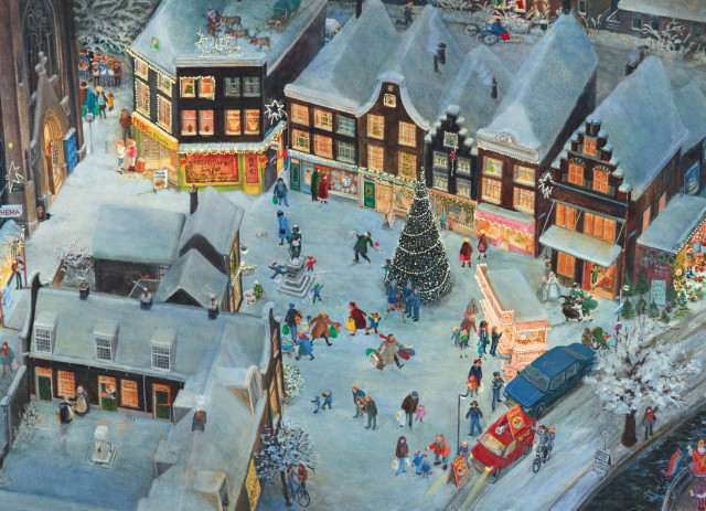 Puzzel (1.000 stukjes): Kerstboom, Charlotte Dematons