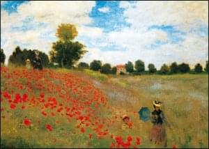 Papavers-Poppies, Claude Monet
