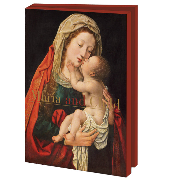 Kaartenmapje met env, groot: Maria and Child, Rijksmuseum