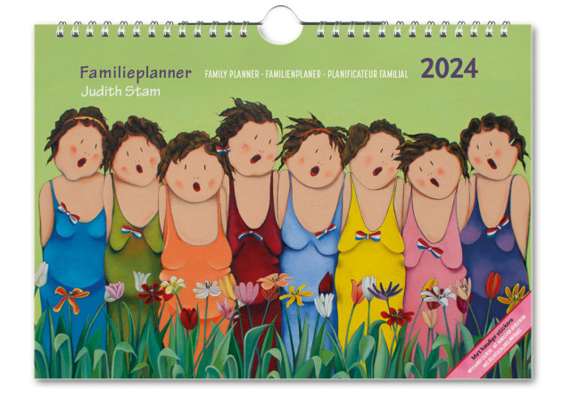 Judith Stam familie planner 2024