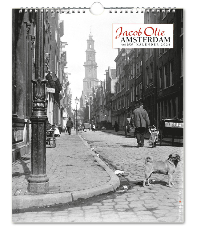 Amsterdam rond 1900 kalender 2024, Jacob Olie