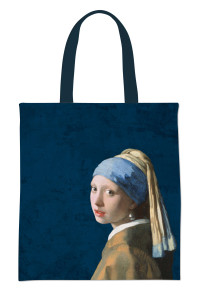 Tote bag: Meisje met de parel - Girl with the Pearl Earring, Vermeer, Mauritshuis