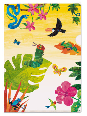 L-mapje A4 formaat: Nature, The very hungry caterpillar, Eric Carle