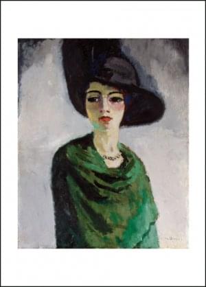 Lady in a Black Hat, Kees van Dongen, Hermitage