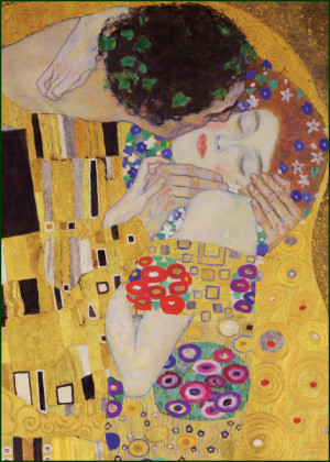 The Kiss, Gustav Klimt