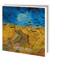 Kaartenmapje met env, vierkant: Landscapes, Van Gogh Museum