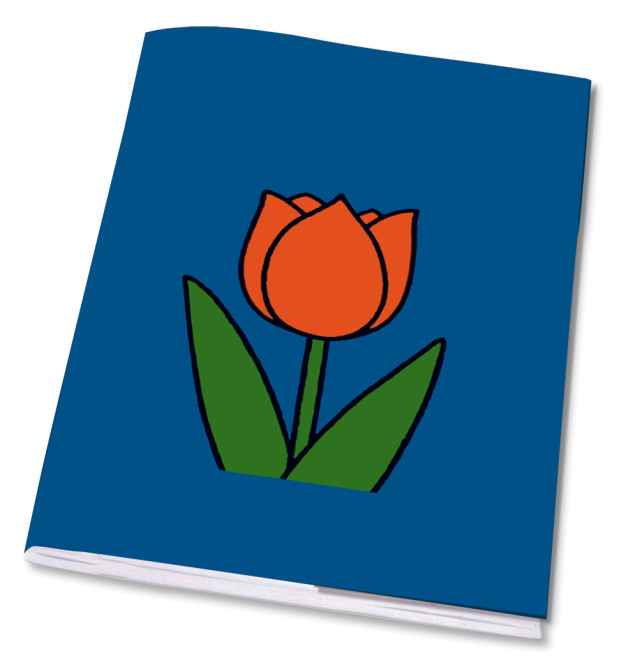 Schrift A5: Tulpen, Dick Bruna