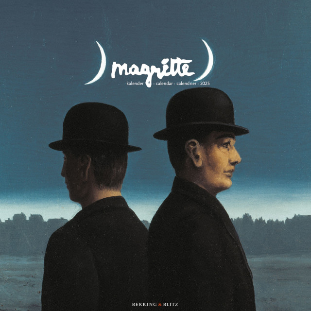 Buy Magritte monthly calendar 2025 Bekking & Blitz
