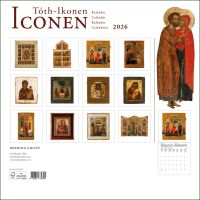 Iconen maandkalender 2026