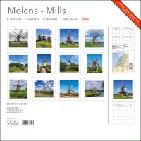 Molens maandkalender 2026