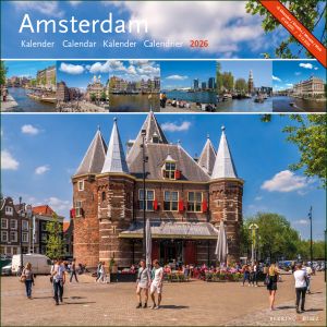 Amsterdam maandkalender 2026