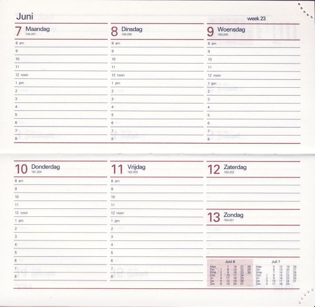 Combi agenda pocket 2026