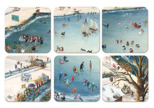 Onderzetters: Winter, Charlotte Dematons, Amnesty International