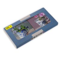 Onderzetters: Helleborus in bruine kom, Ingrid Smuling, Amnesty International