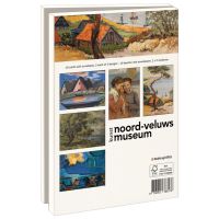 Kaartenmapje met env, groot: Kunstenaarsdorp, Nida, Noord-Veluws Museum