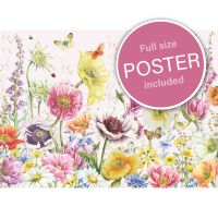 Puzzel (1.000 stukjes): Wild Flower Field, Janneke Brinkman-Salentijn