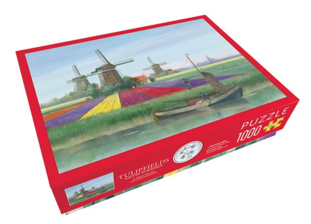 Puzzel (1.000 stukjes): Tulipfields, Sietse Wiersma