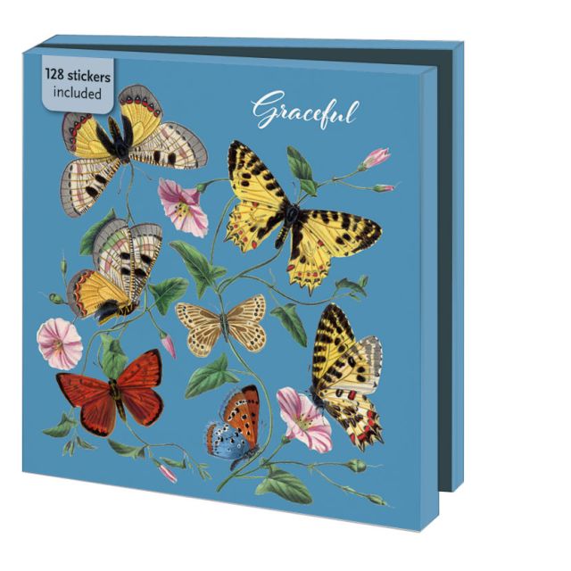 Kaartenmapje met env, vierkant: Graceful, William Forsell Kirby