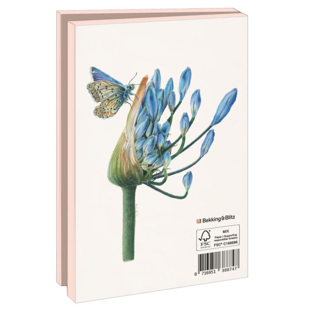 Kaartenmapje met env, klein: Vlinders, Nicole Boerema