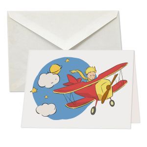 In a plane, The Little Prince