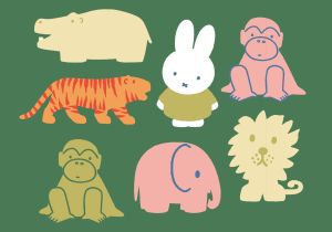 Nijntje - Miffy - Dierentuin, Dick Bruna/L