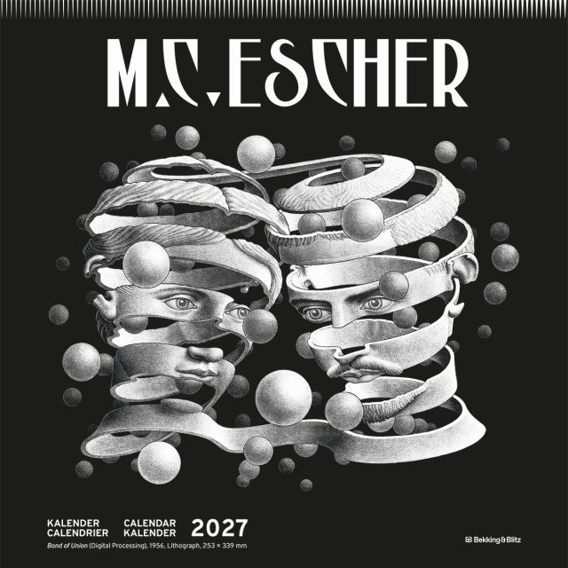 M.C. Escher maandkalender 2027