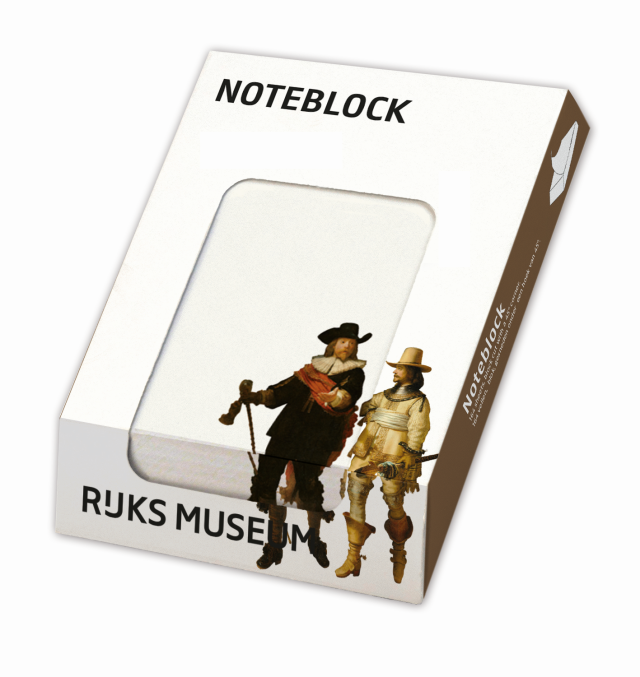 Memo blocnote: De Nachtwacht, Rembrandt, Rijksmuseum