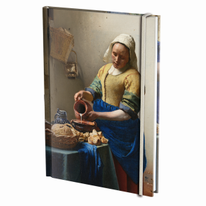 Notitieboek A5, harde kaft: Het melkmeisje, Johannes Vermeer, Rijksmuseum