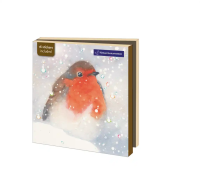 Kaartenmapje met env, vierkant: Kerst, Ray Shuell, Natuurmonumenten