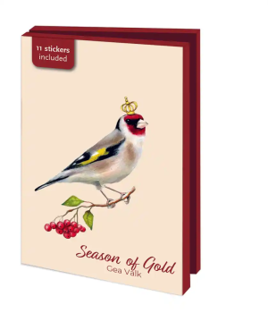 Kaartenmapje met env, klein: Season of Gold, Gea Valk