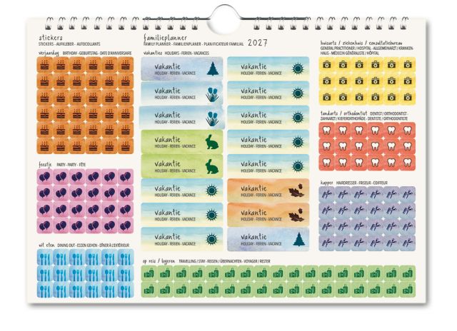 Michelle Dujardin, Animals, familie planner 2027