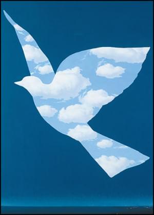 Sky bird, 1966, René Magritte
