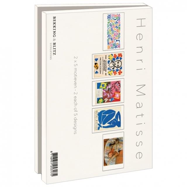 Kaartenmapje met env, groot: Henri Matisse, Stedelijk Museum Amsterdam