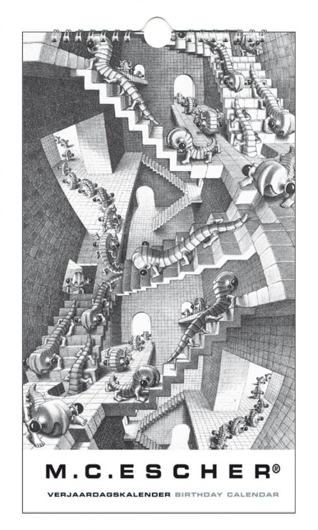 Verjaardagskalender: House of Stairs, M.C. Escher