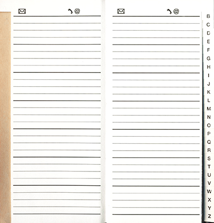 Addressbook: Combi Addressbook A6