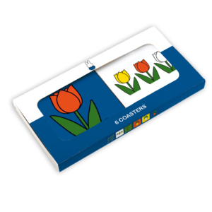 Coasters: Tulpen, Dick Bruna