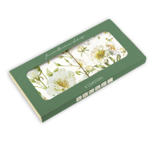 Coasters: White Elegance, Janneke Brinkman-Salentijn