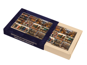 Set Fridge magnets: Die Klosterbibliothek, Maria Laach