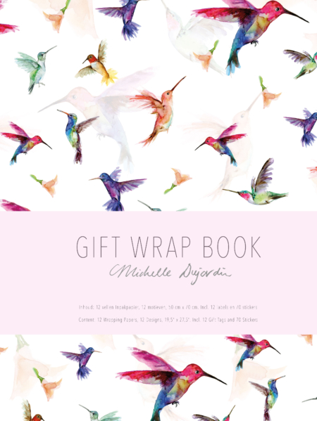 Gift wrap book: Michelle Dujardin
