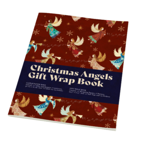 Gift wrap book: Christmas Angels