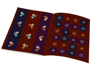 Gift wrap book: Christmas Angels