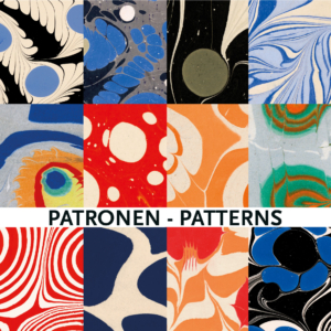 Gift wrap book: Marble papers from the collection of the Kunstblibliothek