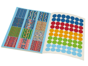 Gift wrap book: Flower papers from the collection of the Kunstblibliothek