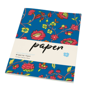 Gift wrap book: Flower papers from the collection of the Kunstblibliothek