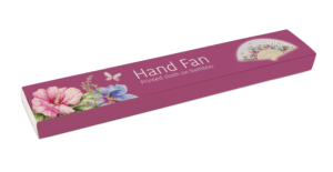 Hand Fan: Hibiscus, Janneke Brinkman-Salentijn