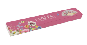 Handfan: Wild Flower Field, Janneke Brinkman-Salentijn